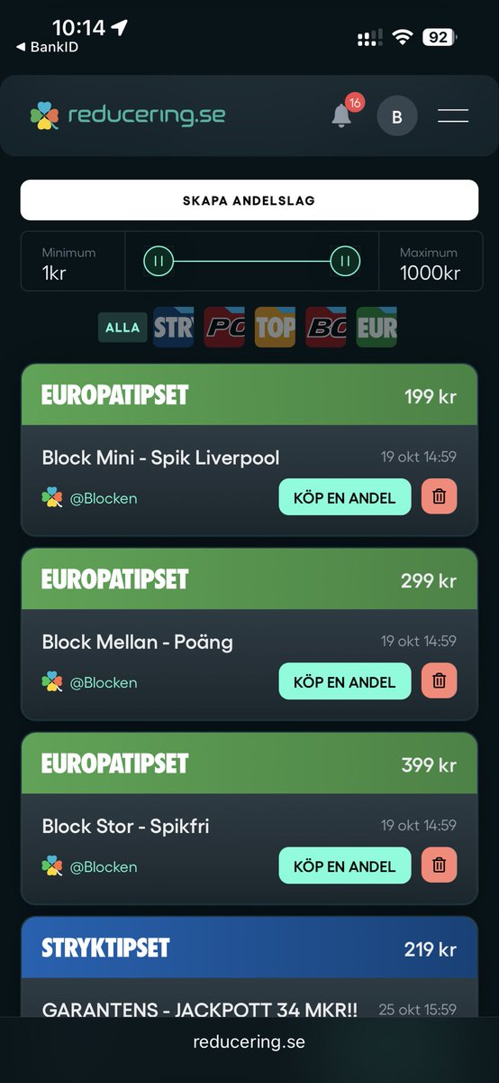 Blockens Andelar tweet media