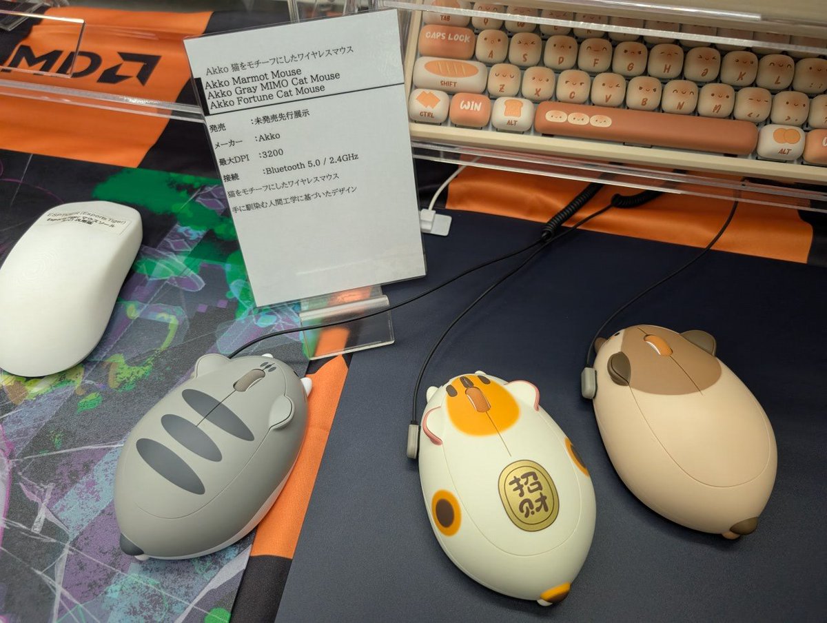 KTosh0707's tweet image. AkkoとMONSGEEKのキーボードとマウスの新作
仕事場に欲しいマウス…
#PCワンズでみつけた
#Akko #MONSGEEK