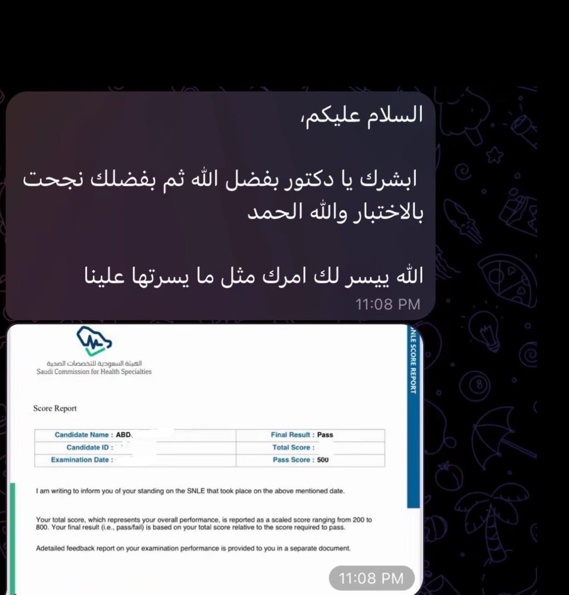 SCFHS_'s tweet photo. Done ✅👌🏻
#اختبار_الهيئه 

#Match2026 #matchmeabroad #matching2025 #pass #SaudiArabia #scfhs      
#ممارس_صحي #السناب_الصحي #بدل_التميز #البورد_السعودي https://t.co/T7RfoWCnj9