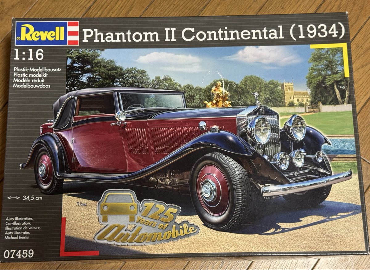 リサイクルショップで購入したレベルのロールスロイスを作ってみました。