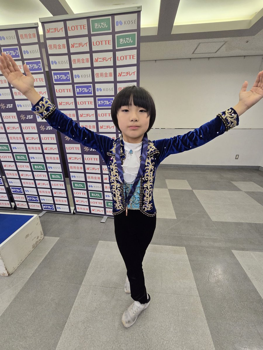 ❄全日本ノービス選手権2025🐼ノービスB男子❄ 🥉#澤浦侑仁(ゆきと