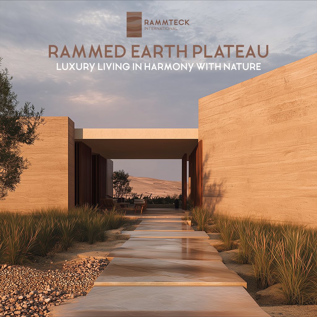 RAMMTECK's tweet image. Expansive terraces invite quiet contemplation at sunrise and sunset, framing spectacular skies with minimalist edges and uninterrupted horizons, designed by Rammteck International.
 
Rammteck.com
 
#eartharchitecture #sustainableconstruction #sustainablearchitecture