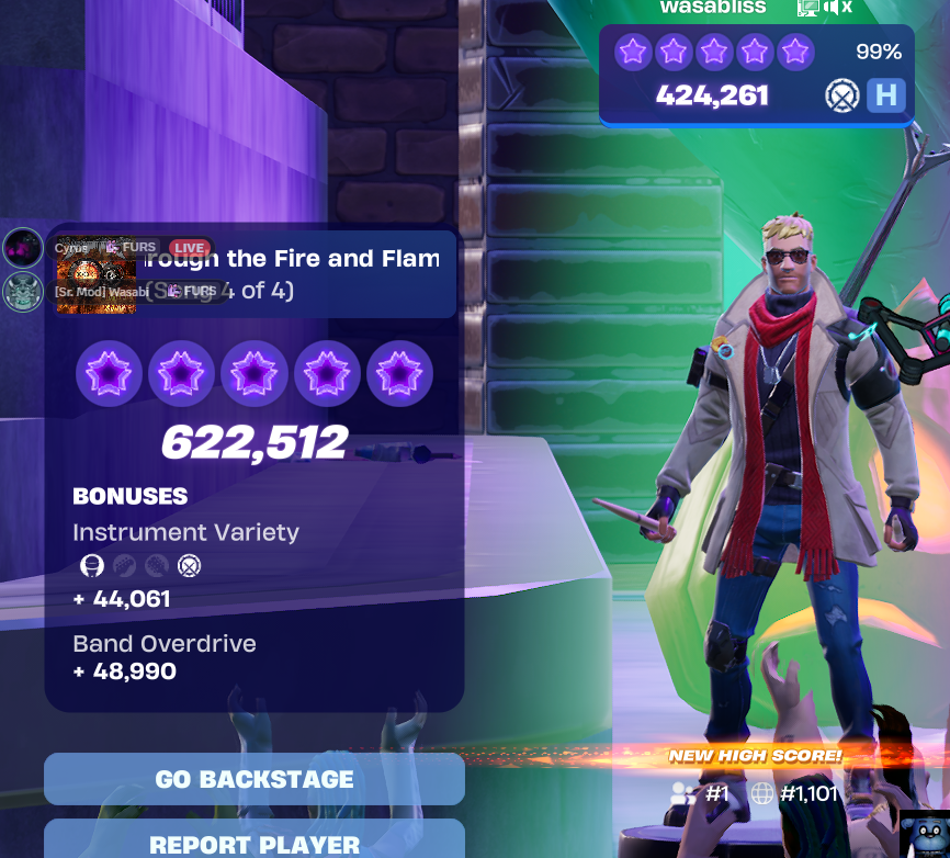 yeah right
Fortnite Festival with <a href="/Cytrixian/">ƆYRUS 📣</a> from tonight