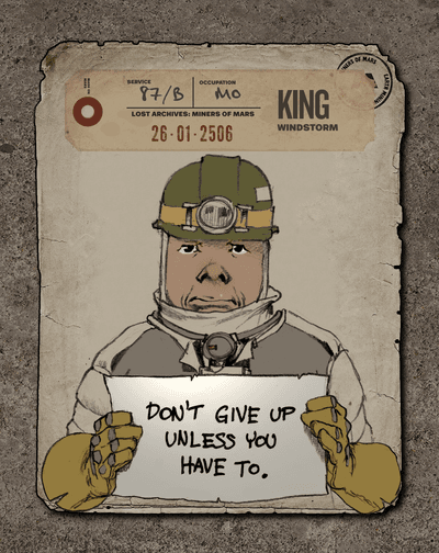 King “Windstorm” 

There’s something steady about King “Windstorm”, despite his nickname.
He’s the quiet hum in the background of Dome 57, the man who keeps the lights glowing, the circuits flowing, and the crew grounded — both figuratively and electrically.
Most Sparkies like to