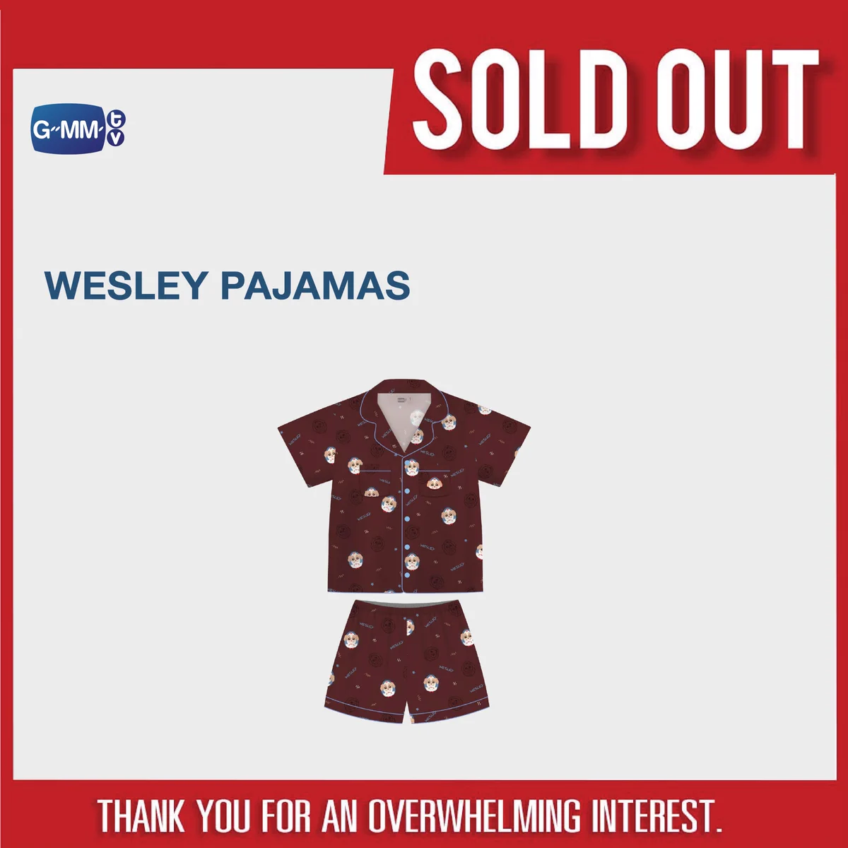 gmmtv 公式　Wesley pajama パジャマ GMMTV SHOP on X: 