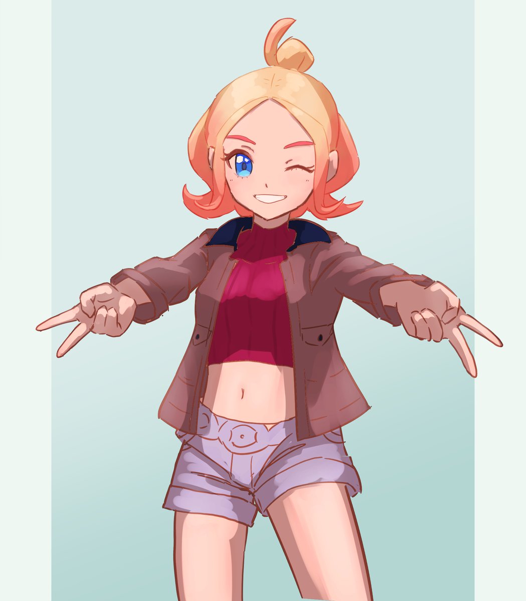 ギャルピタウニー
#タウニー　#ワンドロ　#ポケモンレジェンズZA　#ポケモンイラスト
#PokemonLegendsZA　#pokemonfanart