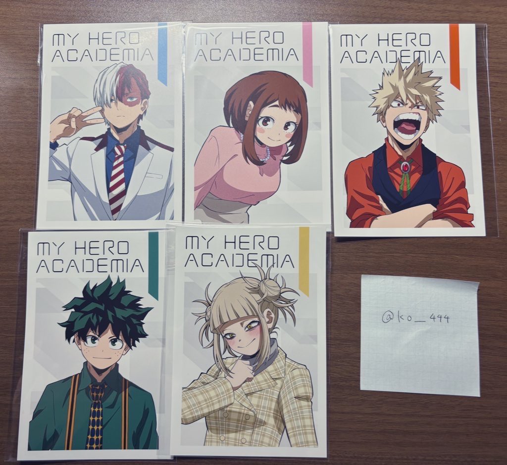 ko__444's tweet photo. 【交換】僕のヒーローアカデミア ヒロアカ CAMERA!!FAIR  特典 イラストカード 交換 

譲：緑谷 , 麗日 , 爆豪 , 轟 , トガ （画像のもの）

求：同種 死柄木

検索からでもお気軽にお声掛けください🙌🏻 https://t.co/dZvEzwB51e