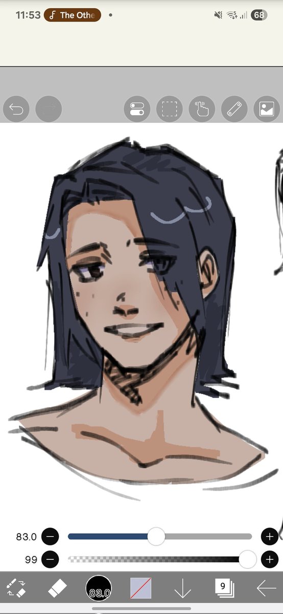 So... this is me, get to know me, I'm a man. I like to draw myself, does that make me a narcissist? 🥸