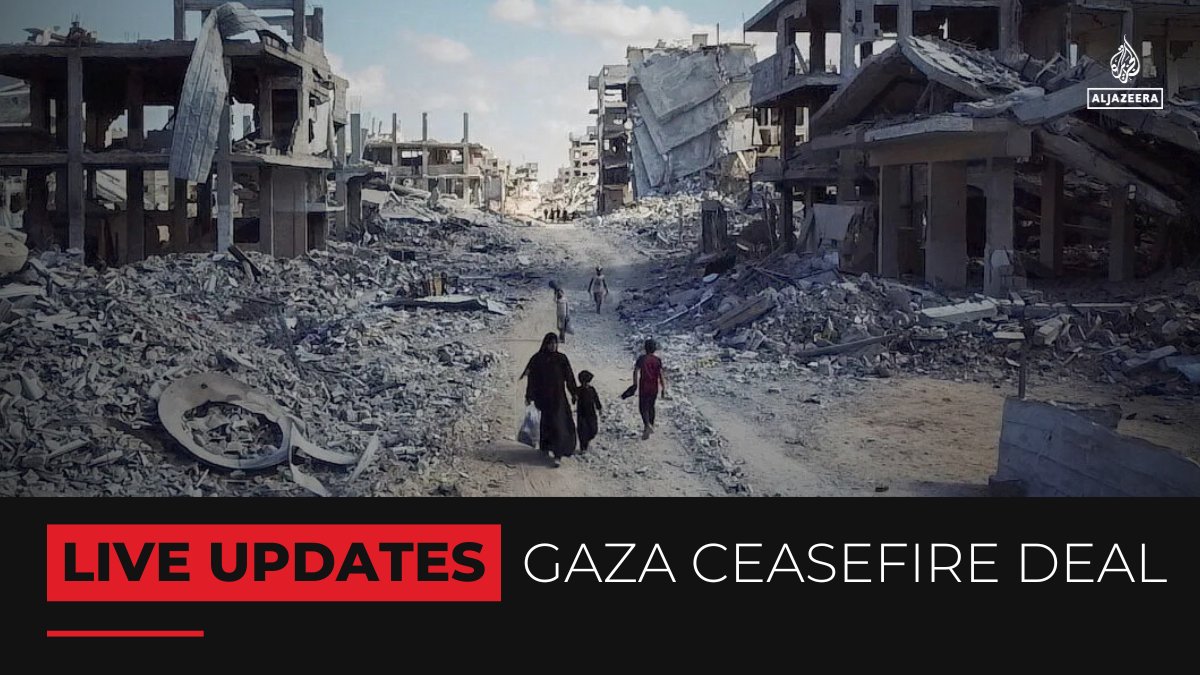 The Israeli army has committed 47 violations of the ceasefire agreement since it came into force in early October. Hamas says Netanyahu is using “flimsy pretexts to disrupt” the ceasefire deal. 

🔴 Follow our LIVE coverage: aje.io/dasqqt
