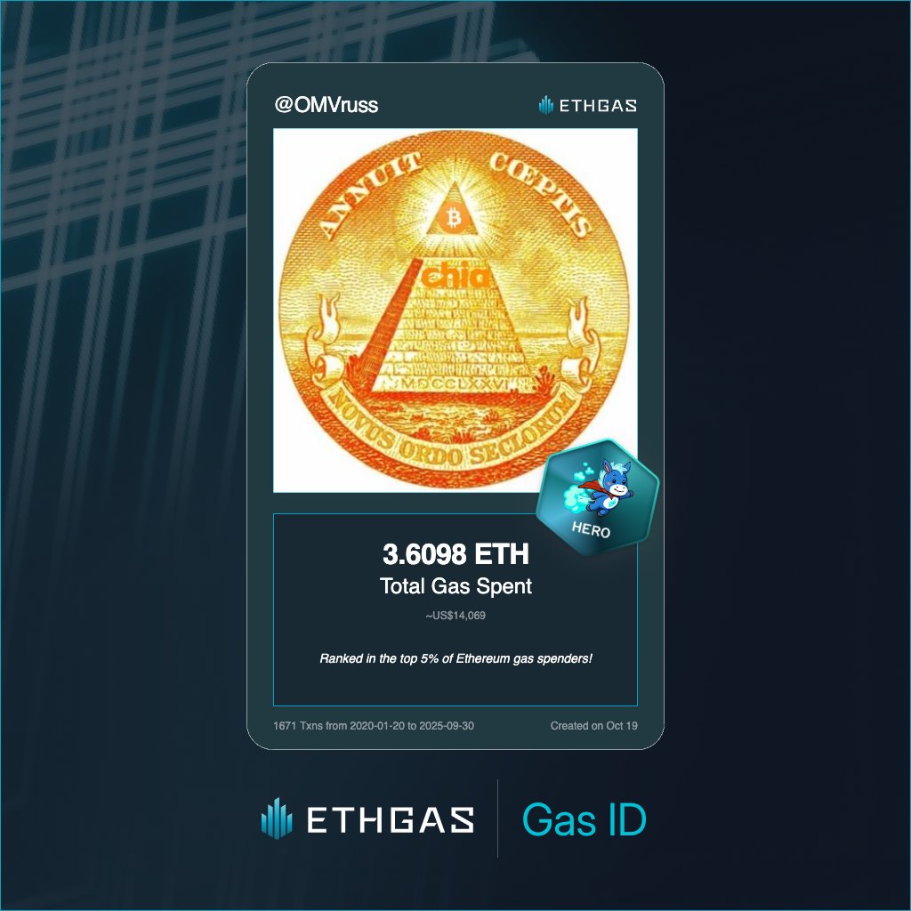 Spent 3.6 ETH on gas - not just burning, but farming Beans like a true Hero Jack 🌱
ETHGas flipped the pain into gains: 2500 Beans back, baby!
If gas drains your wallet, flip it for rewards.
Grab your Gas ID, get your Beans - ethgas.com/community/gas-…