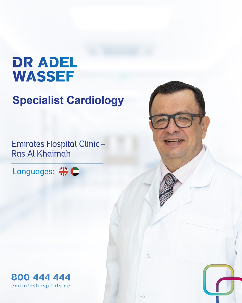 emirateshosp's tweet image. في مستشفى الإمارات - رأس الخيمة، يوفر فحص القلب الشامل لدينا تقييمًا دقيقًا يساعد في الكشف المبكر عن عوامل الخطر، لتتمكن من السيطرة عليها قبل ظهور الأعراض. اتصل على 800444444

Book online: emirateshospitals.ae/doctors/dr-ade…

#EmiratesHospital #EmiratesHospitalRAK #HeartCheckUp