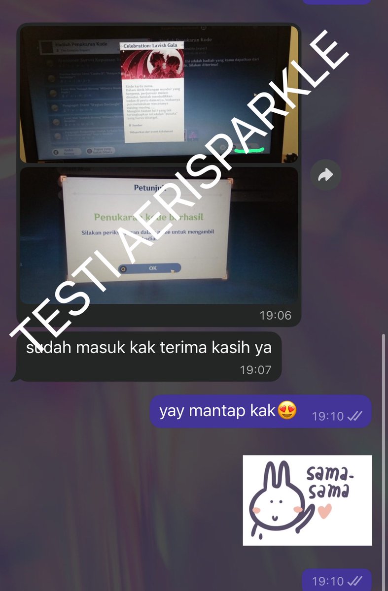 aerisparkle's tweet photo. 😱😱H-9 collab genshin x family mart berakhir📣📣❗️❗️
yuk yg blm pny aranara pet &amp; haikaveh namecardnya lgsg dm/wa😍 proses super fasttt💯jangan sampe nyesel blm kedptan🫵🏻

Kode B (pet) 240k
Kode C (namecard) 170k
TAKE BOTH 400K ONLY❗️
(bulk buy harga lbh murah, check thread ini) https://t.co/1zi9xzOMYI