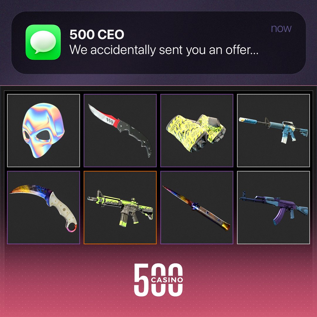 CSGO500 tweet media
