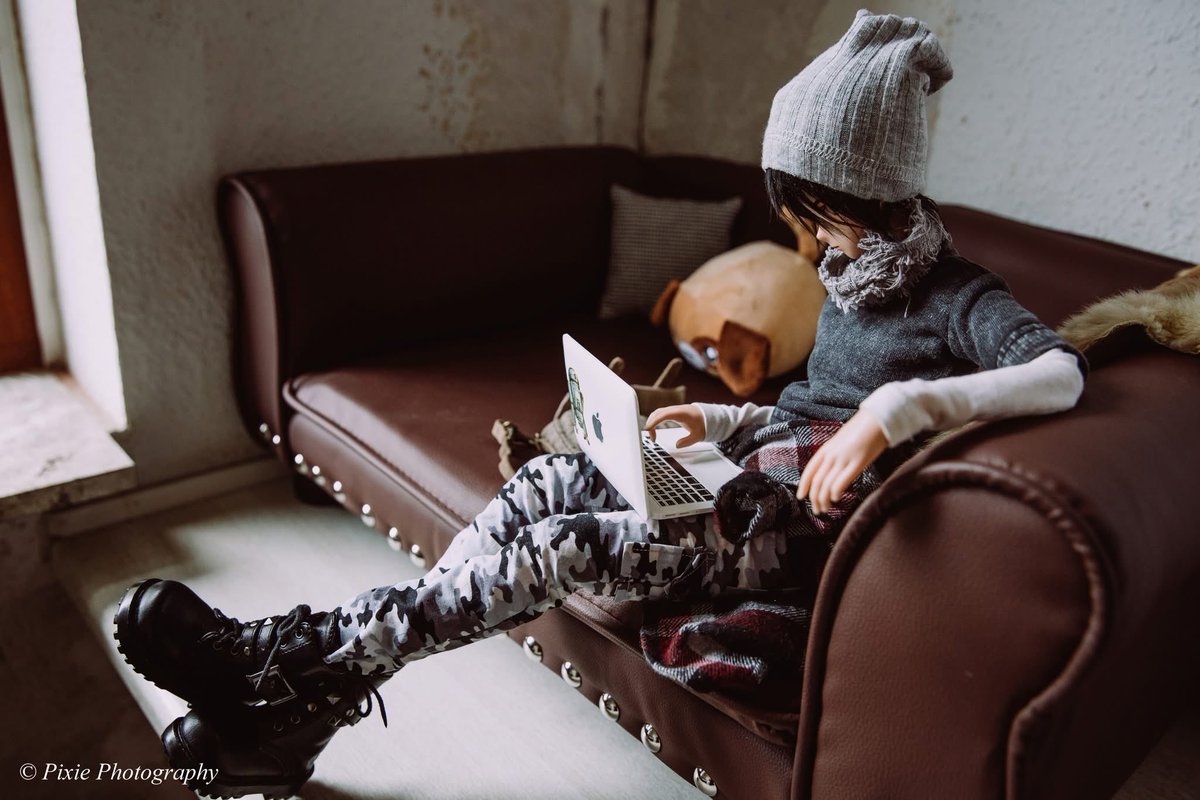 pygnille's tweet image. Grumpy teenager #smartdoll #smartdollboy