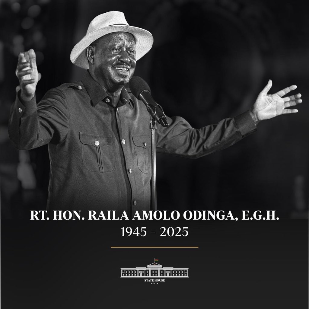 Today, an enigma is to be played to rest.
A beacon of hope, an architect of liberation, an encyclopedia and many others. Yes words are not enough to describe Baba's contributions to our generation. 

As Jesus said, "It is finished". 
May His soul rest in peace.