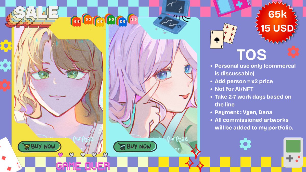 Please help 👍 and 🔁

Hello, I'm now open headshot/pfp comission for both local (IND) and international with special up to 15% lower price. Please Dm me if you are intersted. More details below^^

Vgen link: vgen.co/bunnydbby
#VGenComms #Comissionopen #zonauang #zonajajan