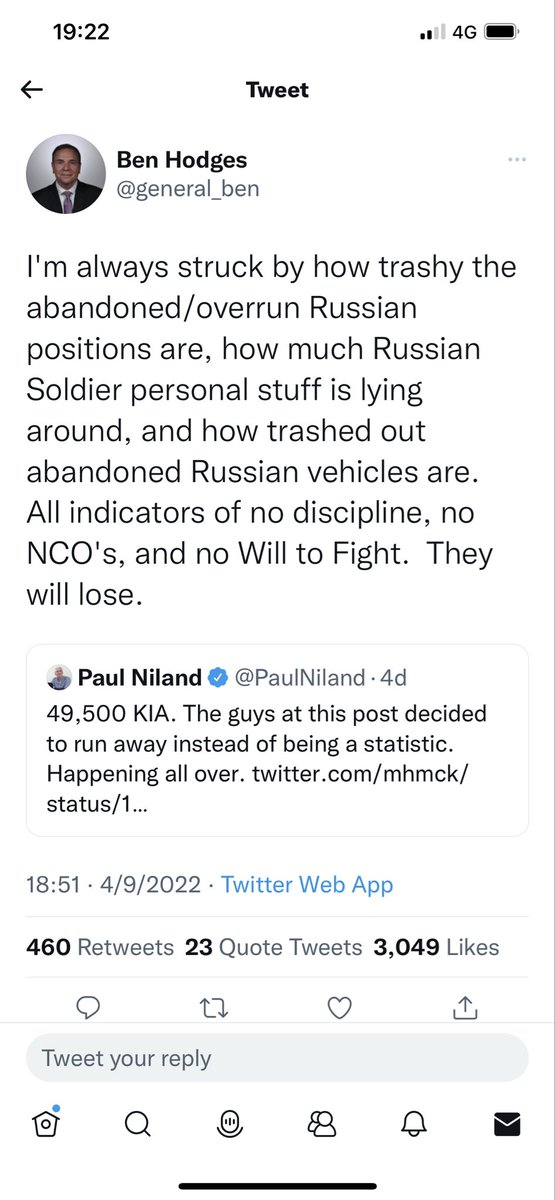 GrayConnolly's tweet image. The General Bens repeating what are obviously ridiculous claims on Russian casualties was a peak of this comical form