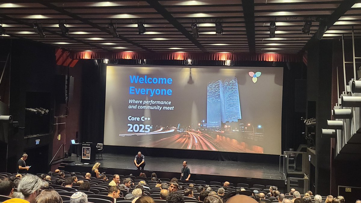 AmirKirsh's tweet image. Core C++ 2025, here we go!
#corecpp @corecpp