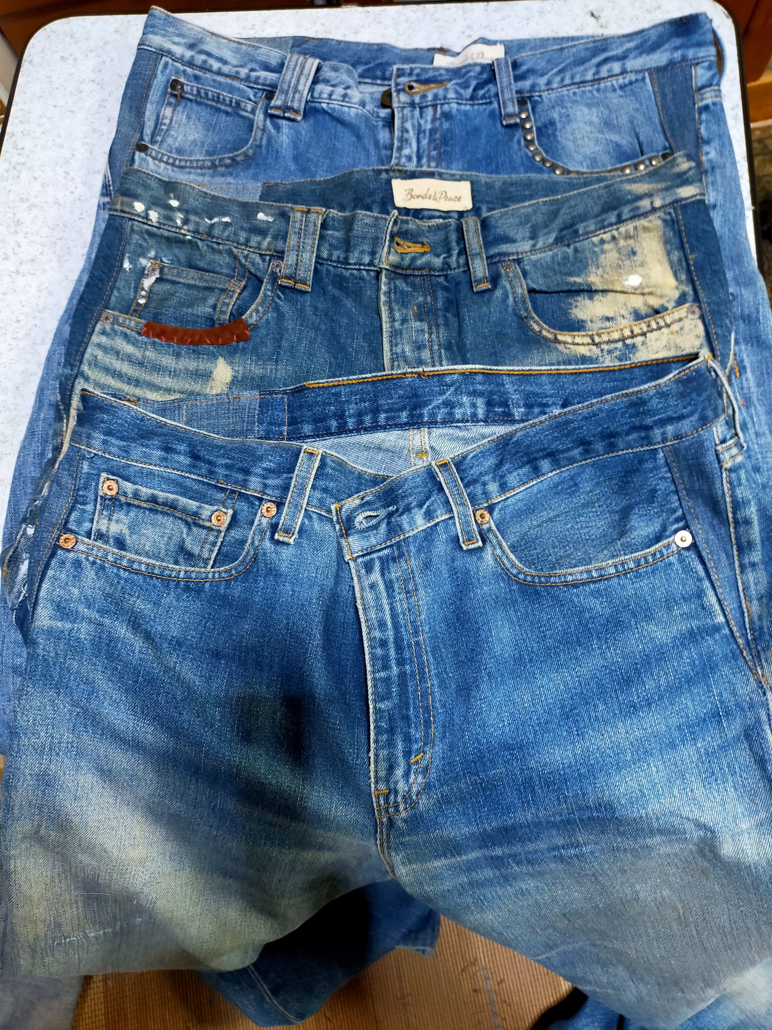 オーダー受付デニム orSlow 2025新作 オアスロウ 105 スタンダード デニム 5ポケット