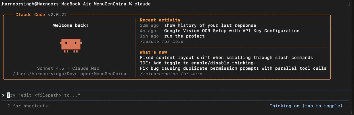 iHarnoorSingh's tweet image. Love the new Coding interface of Claude-Code!