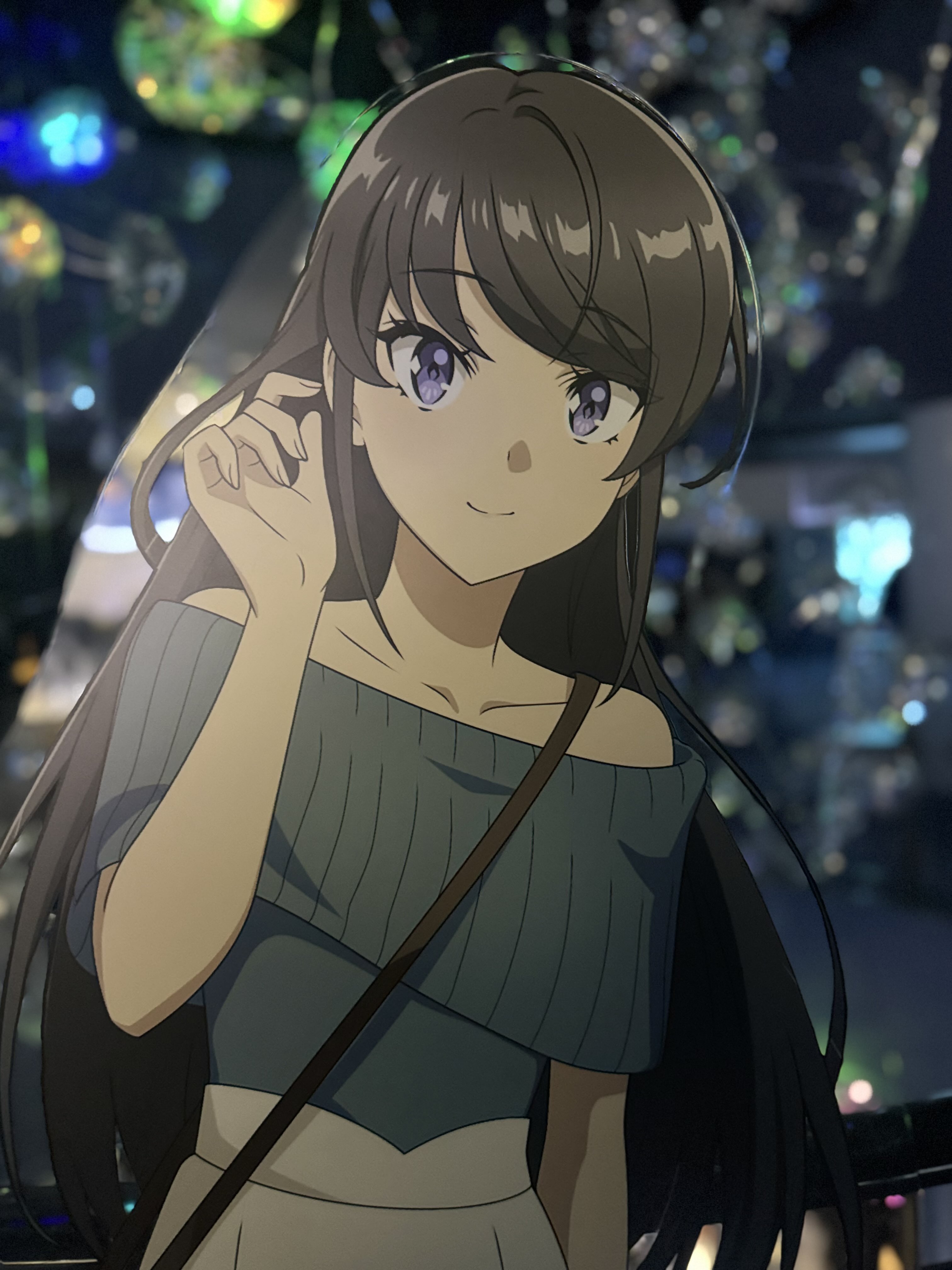 八景島シーパラダイス ノベルティ 桜島麻衣 青ブタ 八景島シーパラダイス 桜島麻衣 ミニアクスタ チェキ風