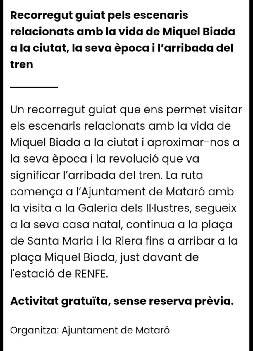 Cercle Miquel Biada tweet media