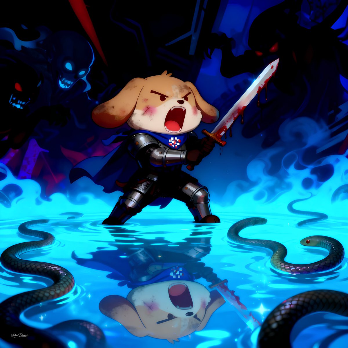 gSenti.
He unsheathed his sword, for darkness lurked around.
<a href="/SentientAGI/">Sentient</a> 
#DOBBY 
#SentientAGI