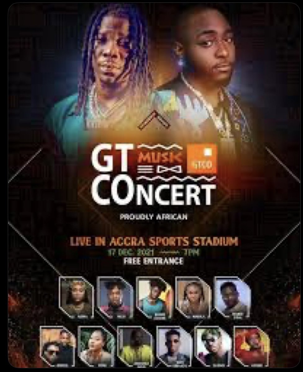 Miles5598K's tweet photo. Your artist do free show with Davido at Accra Sports Stadium but crowd no pull up like this 😀😀😀😀😀😃 https://t.co/tOlIL0LdYg