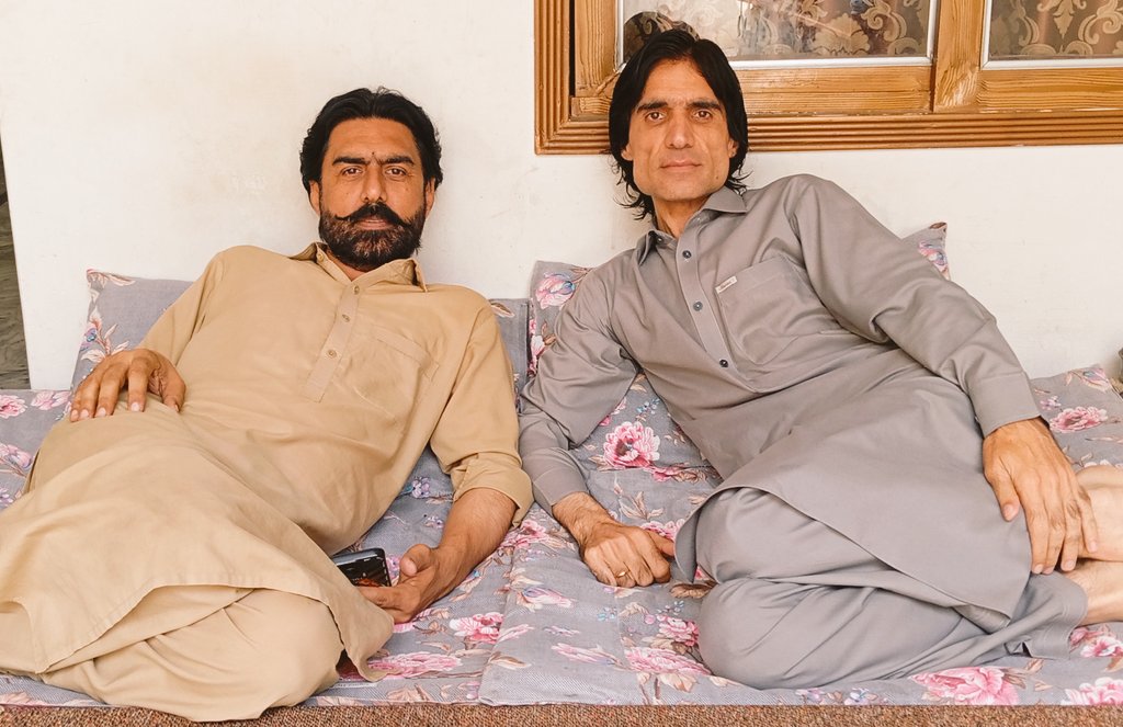 #Sunday Morning, with my elder brother Abdul Salam President Peoples Youth Organisation #PYO District Swat .