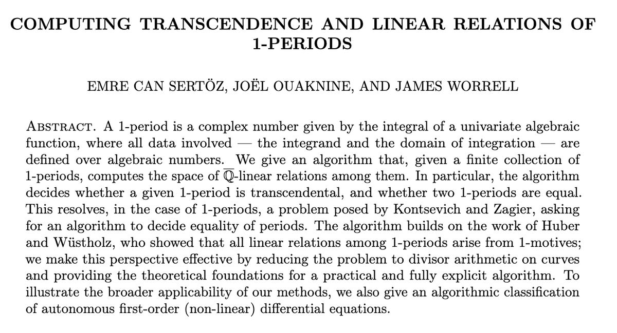 pilkself's tweet image. I think this is very related: arxiv.org/abs/2505.20397 heard a talk on this paper by Emre Sertöz and it's really cool :)