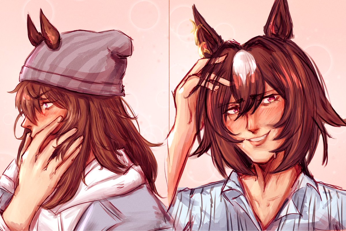 sirinaka when they make each other blush #umamusume