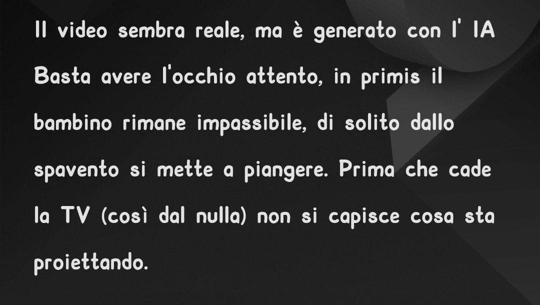 ArthurFleck_37's tweet photo. @RobertoAvventu2 Il video sembra reale, ma è generato con l' #IA Le due foto cerchiate si nota che è stato rimosso il nome del sito che ha prodotto il video: @SoraOpenAi https://t.co/A5fz3XjKBb