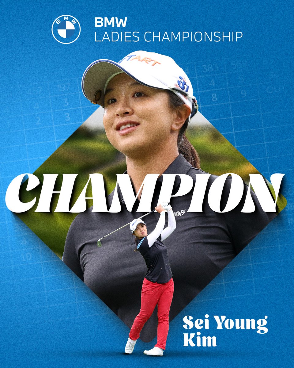 Welcome back to the winner's circle Sei Young 🏆👏