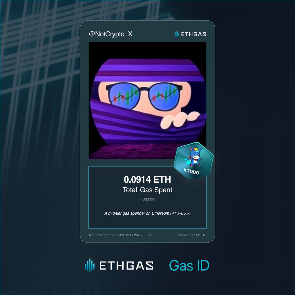 Hızla yayılan bir proje <a href="/ETHGasOfficial/">ETHGAS</a> 
Cüzdanımızda  şimdiye kadar yaktığınız gass fee ye göre hesaplama yapıp puan veriyor. 

Toplam yatırım 49.5 m$ 
<a href="/a16z/">a16z</a> ve <a href="/edenblockvc/">Eden Block</a> tarafından. 

Durum böyleyse çarşı karışır gibi. 

Sosyal görevleri yaparak fasülyeleri toplamayı