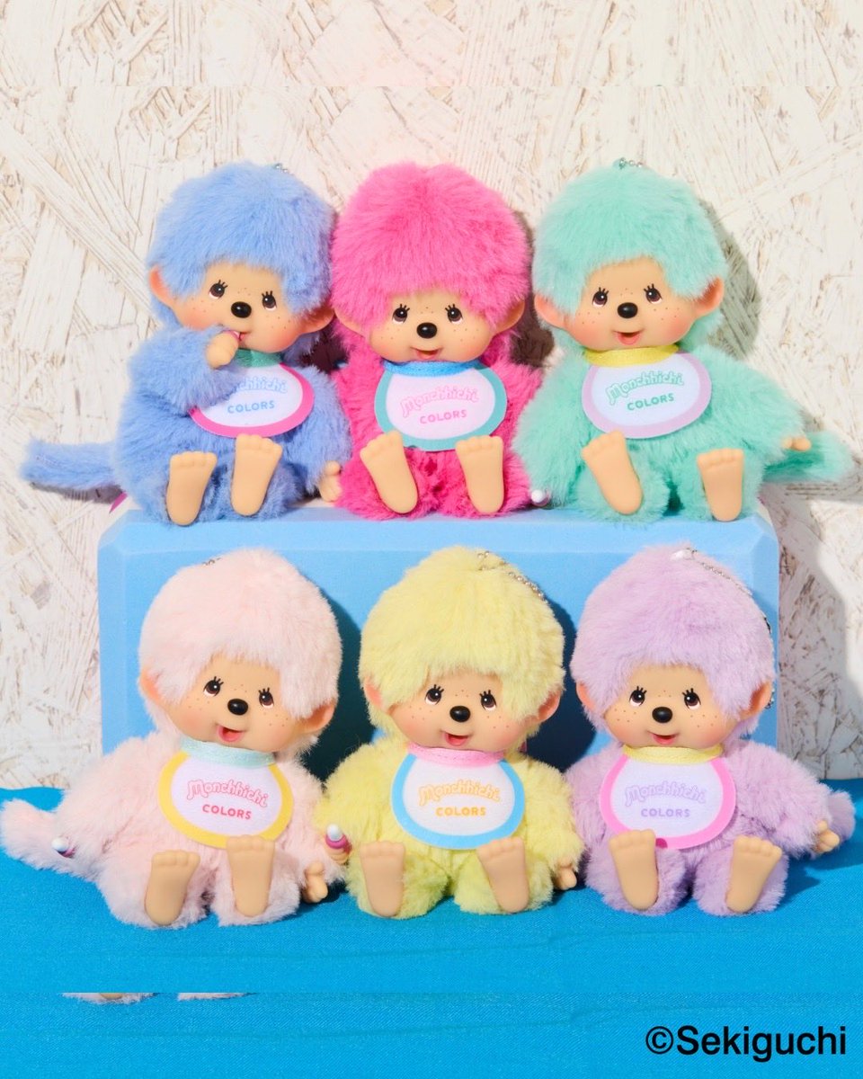 海外限定モンチッチ スノー白色 Sサイズ サクラピンク色S サイズ 2体