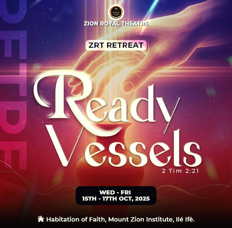 How time flies like ferrari!

It was exciting wrapping up the Zion Royal Theatre 3-days retreat. 

Like a soldier's coup, we invaded the moment to see the future. 

Glory to God!
#ZionRoyalTheatre
#RebirthingChristianTheatre
#TheatreCompany