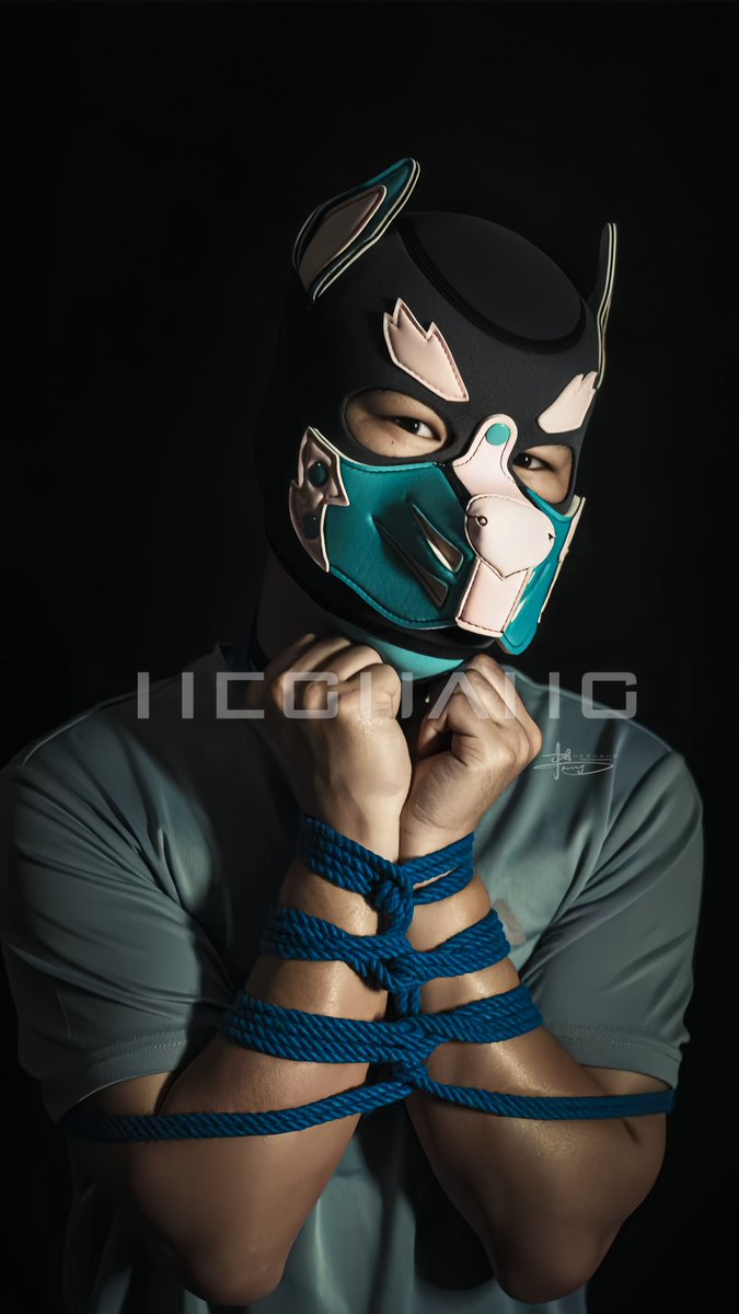 最近在陆陆续续开始还债。也感谢朋友们提供的帮助。我已经很久没有触碰过绳子，手艺生疏退化的很厉害。感谢可爱的狗狗<a href="/DOUNAI0406/">是大郎不是大朗</a>大朗陪我练习。

摄影师<a href="/HGTC_/">和光摄影工作室</a>