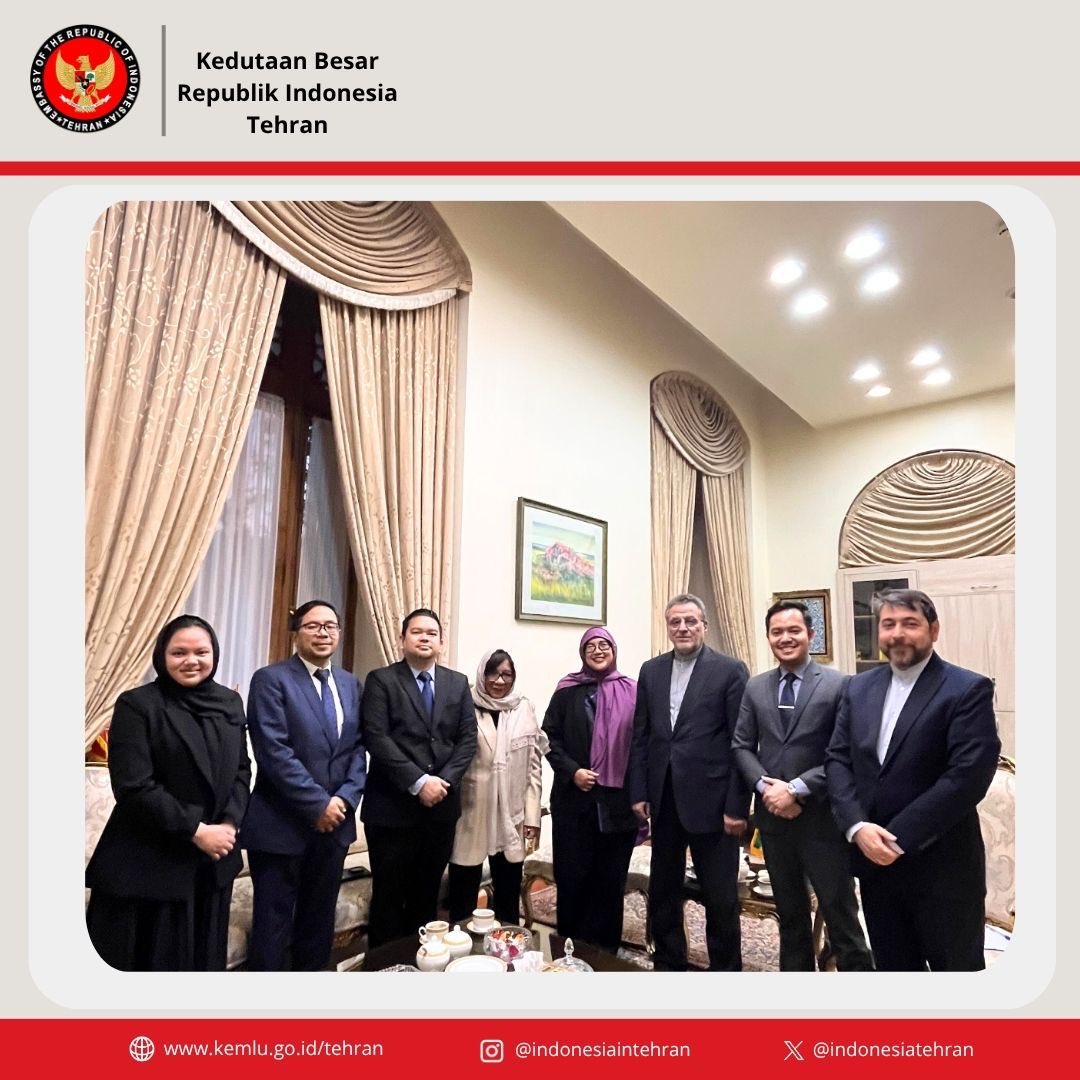 Embassy of the Republic of Indonesia in Tehran tweet media