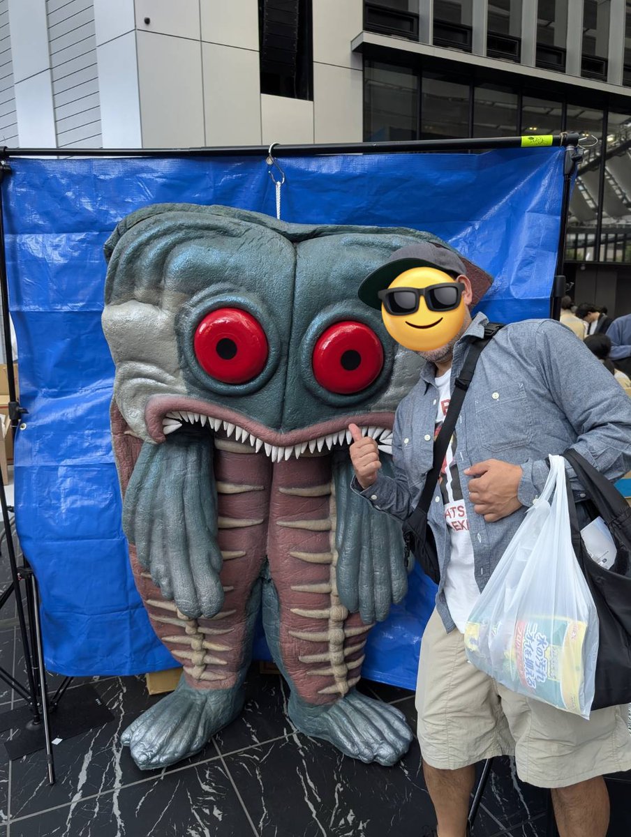 新宿のアクアリウム東京のイベントでヒモノラに会えた(笑)
