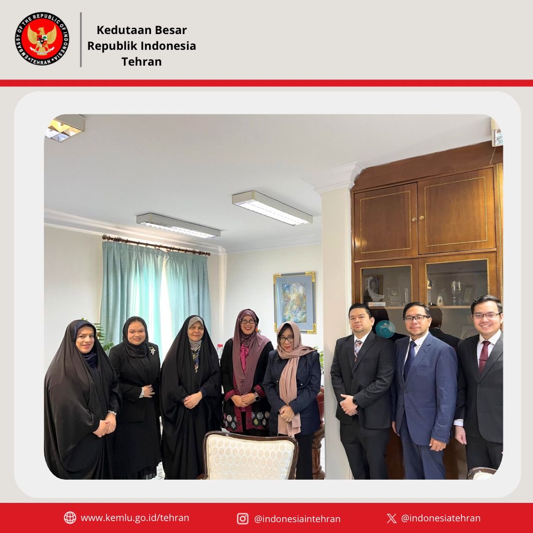 Embassy of the Republic of Indonesia in Tehran tweet media