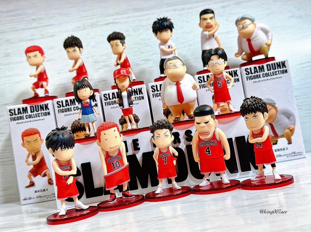king007ace's tweet photo. SLAMDUNK🏀
ロゴ入りフィギュアホワイト.ver追加✨✨
#THEFIRSTSLAMDUNK
#SLAMDANK
#スラムダンク https://t.co/IkbtQyDVhc