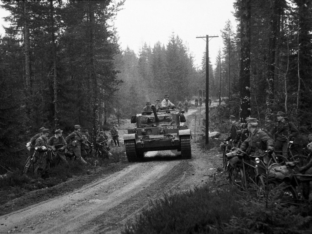 Finnish Comet A34 in 1967.