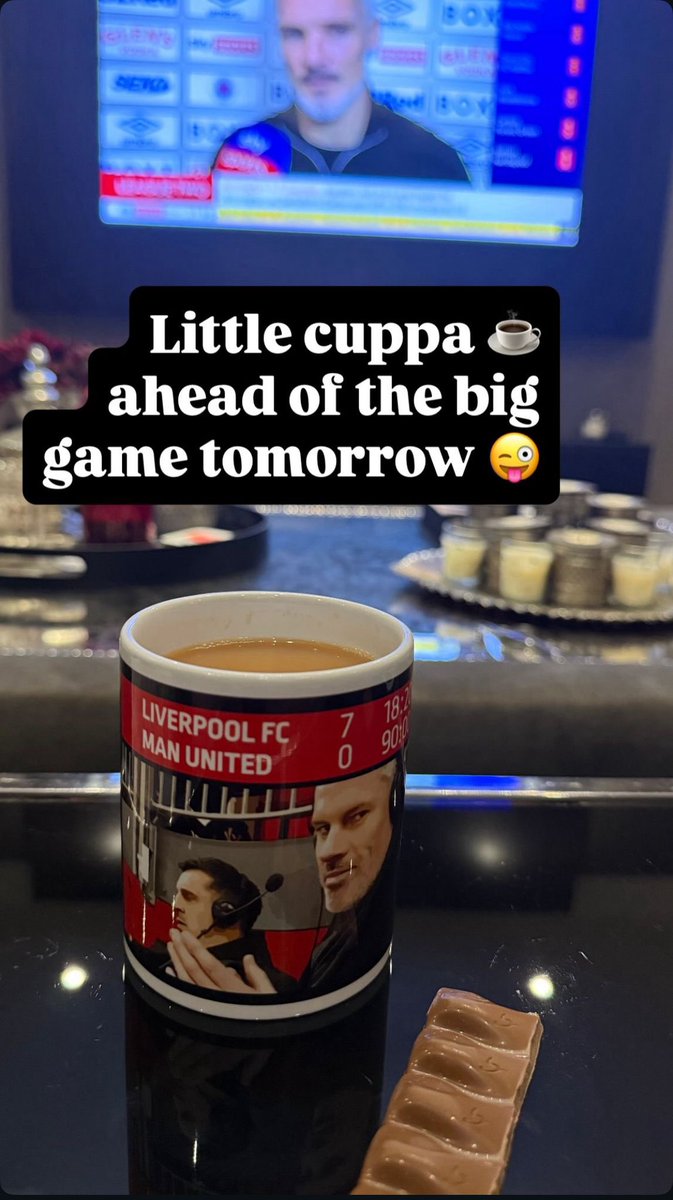 Yes <a href="/Carra23/">Jamie Carragher</a> ☕️👀

Hopefully we’re designing something similar tonight 🙏