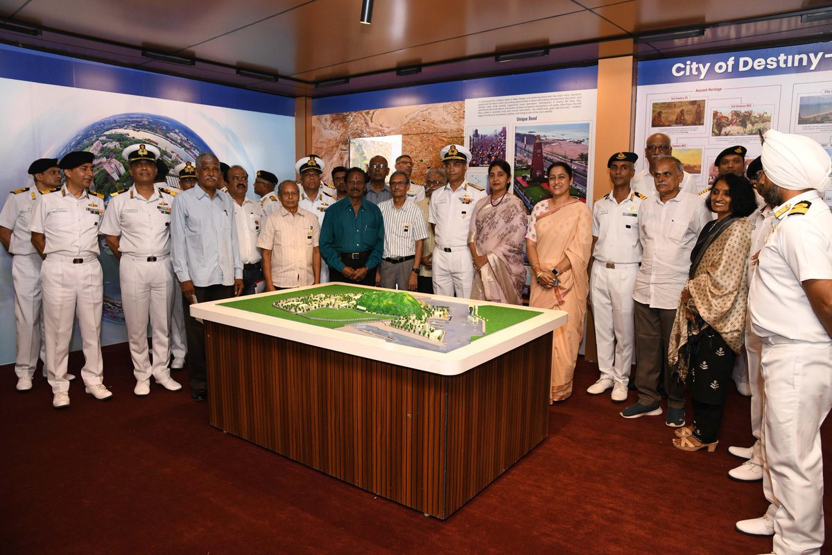 Naval Dockyard Visakhapatnam tweet media