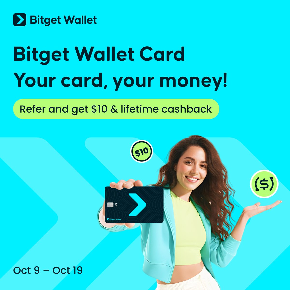 GM CT 

Kicked off my Sunday with a smoothie, paid straight with my <a href="/BitgetWallet/">Bitget Wallet 🩵</a> card 

No banks, no hassle just a tap via Apple Pay and done.

It’s wild how seamless crypto has become in daily life. The Bitget Wallet Card, powered by $BGB and the <a href="/bitgetglobal/">Bitget</a> ecosystem, lets