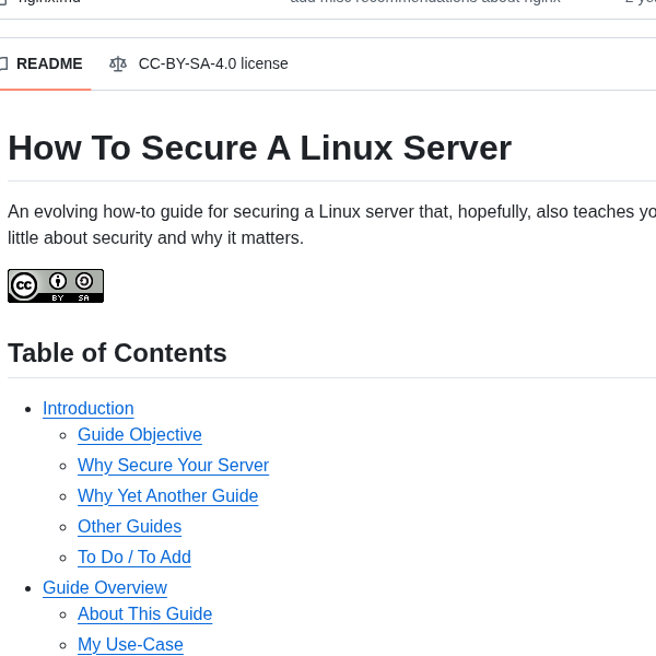 Guide to securing a Linux server