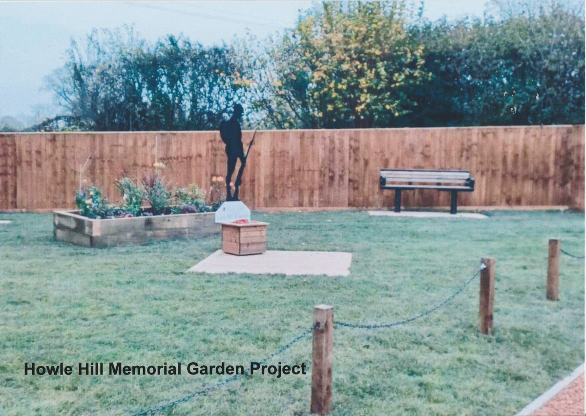 Vitruvian Lodge recently donated money to upgrade the Howle Hill Memorial Garden nr Ross on Wye.  Here is the Lodge Charity Steward &amp; Project Lead at the RBL  AGM where the cheque was presented, followed by a presentation on local soldiers who lost their lives during WWI and II.