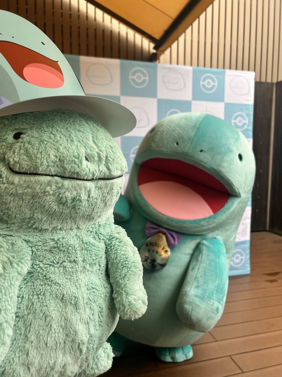 itoeri513's tweet photo. ヌオーに会いに来たー(∩•𐃷•∩)♡♡♡
結構並んでてびっくり！

ふわぬおさん持ってる人めっちゃいた！
 #ヌオー
 #ヌオーのいる生活
 #松屋銀座 https://t.co/4ZBKddMjhR