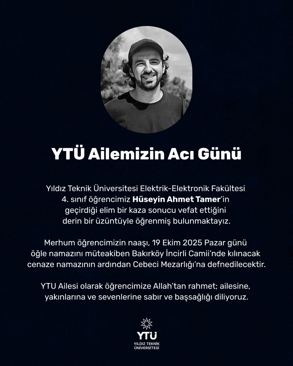 YTÜ Kontrol ve Otomasyon Mühendisliği Bölümü tweet media