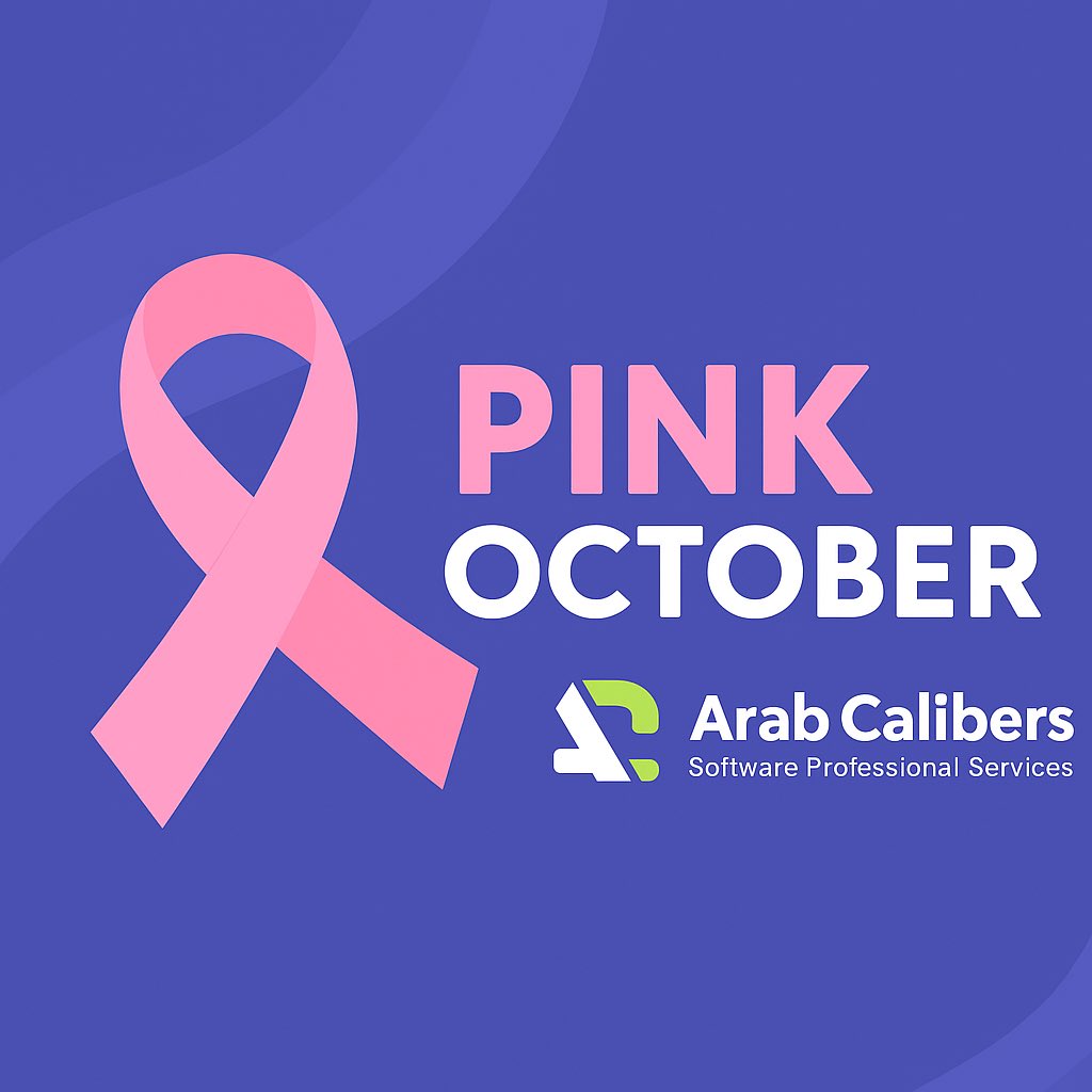 October: Breast Cancer Awareness Month
Arab Calibers participates in the global Breast Cancer Awareness Month, reaffirming its social responsibility and its commitment to promoting health education within the community.